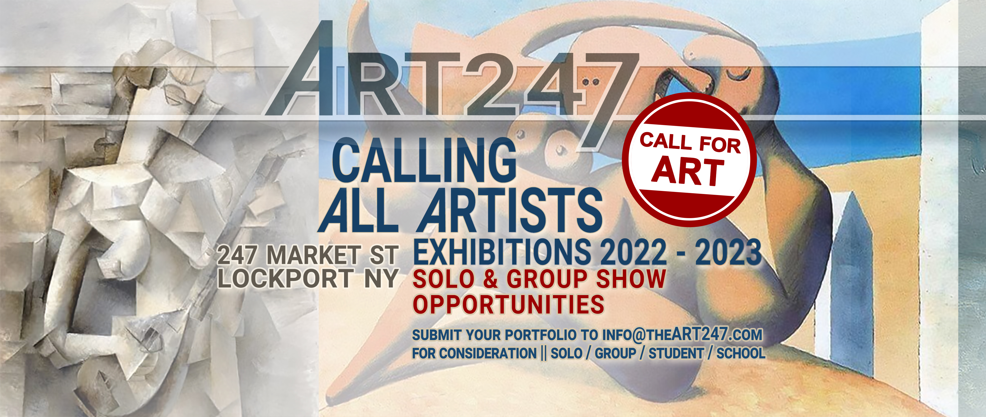 CALL FOR ART | Solo & Group Exhibition 2022 - 2023